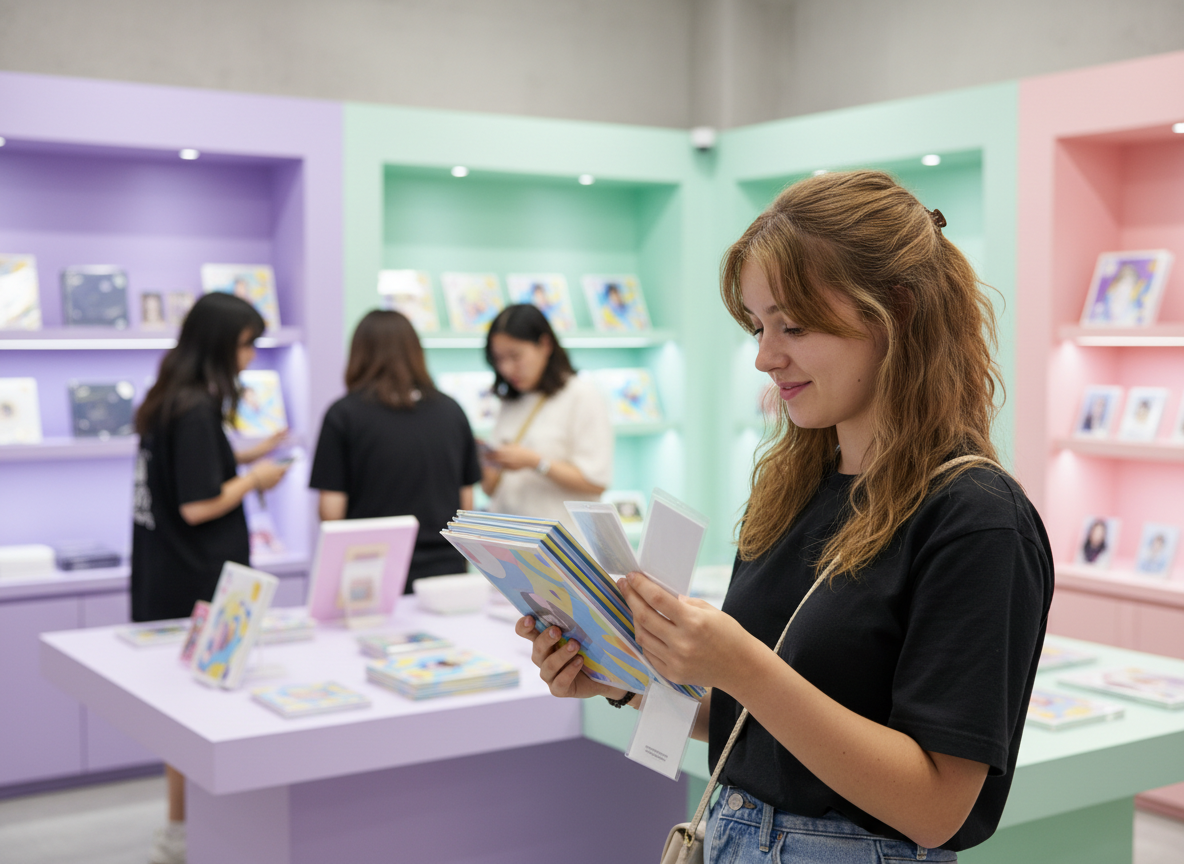 K-POP SHOPPING CHECK. OFFICIAL EVENT · PRICE · ITEM · RECEIPT